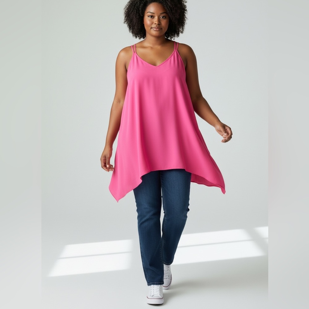 Gibson Latimer strappy hi-Lo tank
